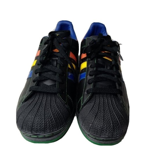 Adidas Original Superstar Shell Low Sneakers Trainer Men Shoes Black Siz… - Picture 4 of 12